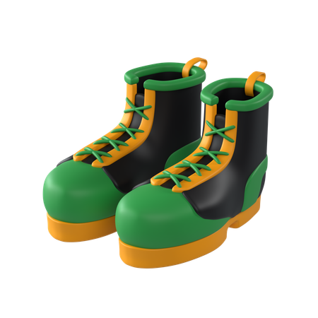 Botas  3D Icon