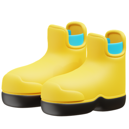 Botas  3D Icon