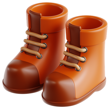 Botas  3D Icon