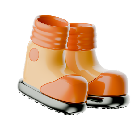 Botas  3D Icon