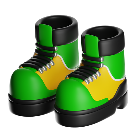 Botas  3D Icon