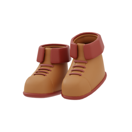 Botas  3D Icon