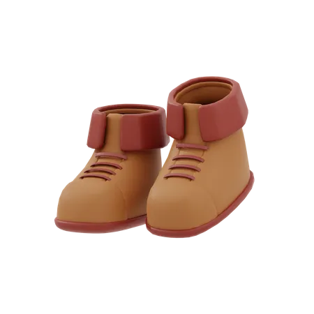 Botas  3D Icon