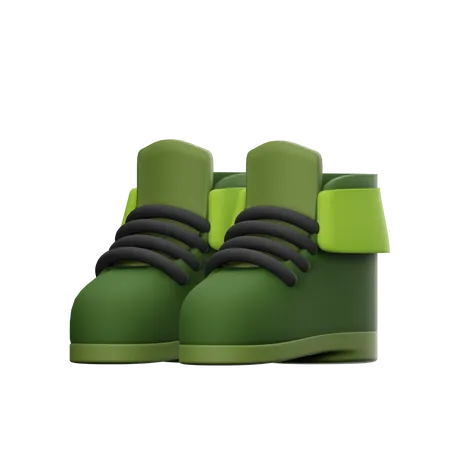 Botas  3D Icon