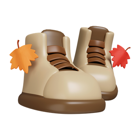 Botas agrícolas  3D Icon