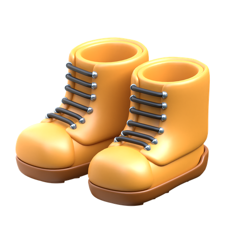 Botas de arqueólogo  3D Icon