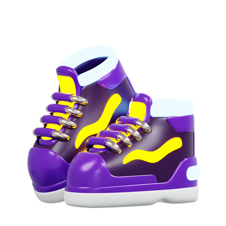 Botas com brilho  3D Icon