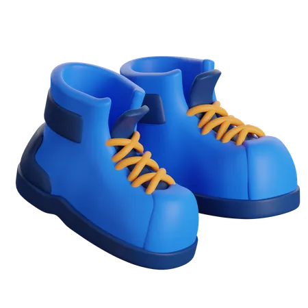 Botas de caminhada  3D Icon