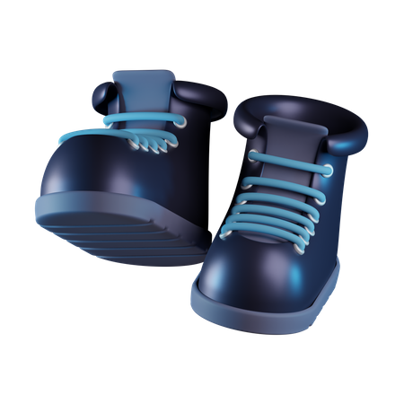 Botas de caminhada  3D Icon