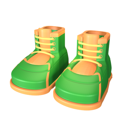 Botas de caminhada  3D Icon