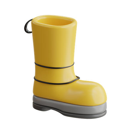 Botas de chuva  3D Icon