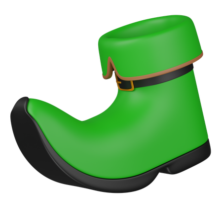 Botas de duende  3D Icon