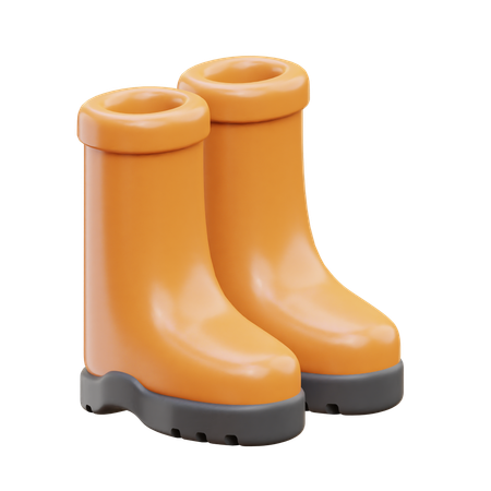 Botas de fazenda  3D Icon