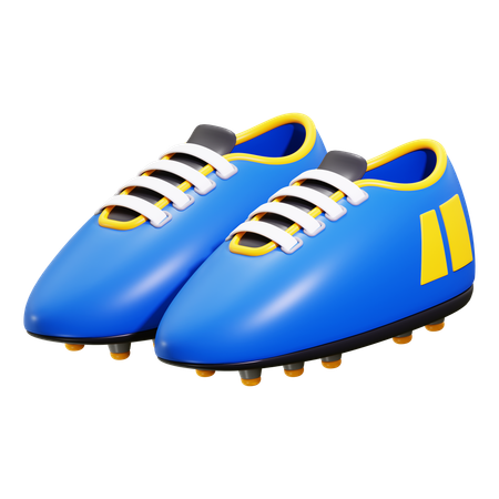 Botas de fútbol  3D Icon