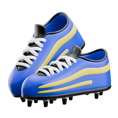 Botas de fútbol  3D Icon