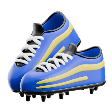 Botas de fútbol  3D Icon