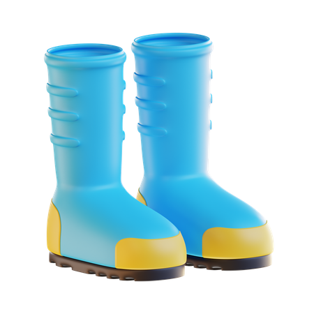 Botas de jardim  3D Icon