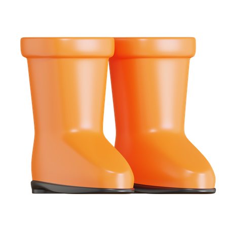 Botas de jardinagem  3D Icon