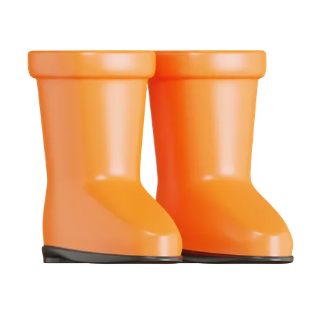 Botas de jardinagem  3D Icon