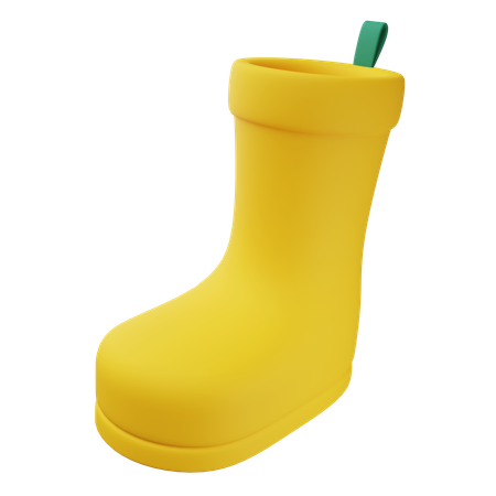 Botas de lluvia  3D Icon