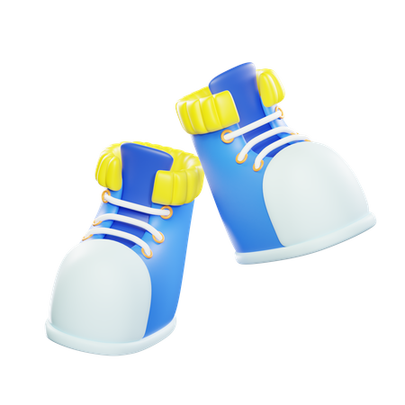 Botas de neve  3D Icon