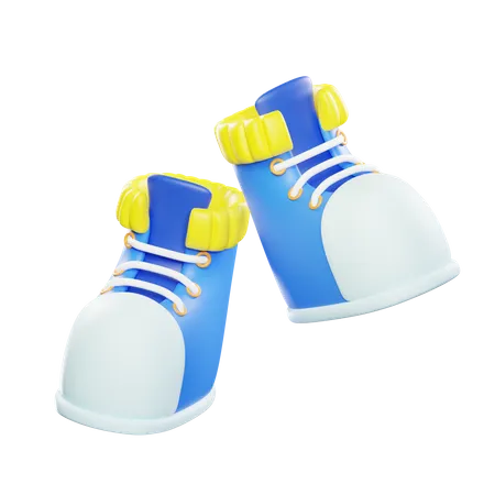 Botas de neve  3D Icon