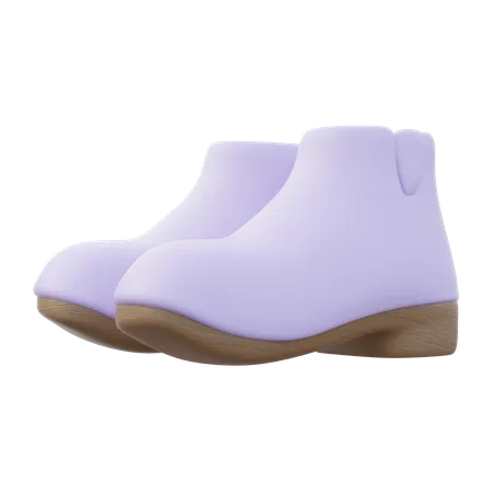 Botas de mujer para todos los días  3D Icon