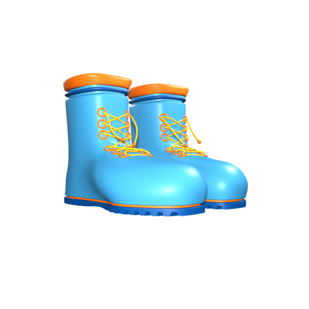 Botas de trabajador  3D Icon