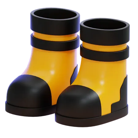 Botas de trabajo  3D Icon