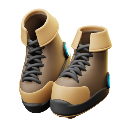 Botas de trekking  3D Icon