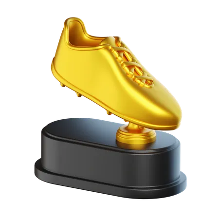Botas doradas  3D Icon