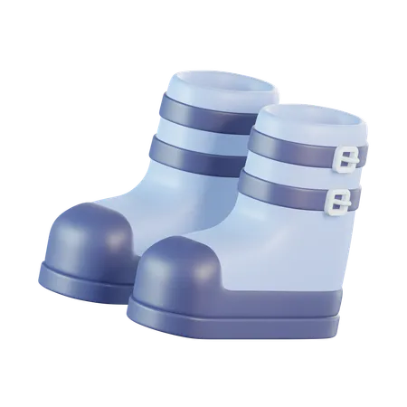 Botas espaciais  3D Icon