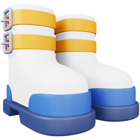 Botas espaciales  3D Icon