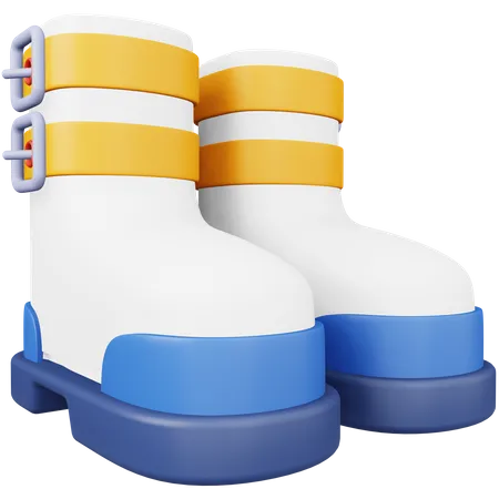 Botas espaciales  3D Icon