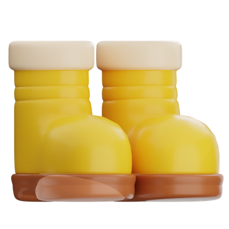 Botas largas  3D Icon