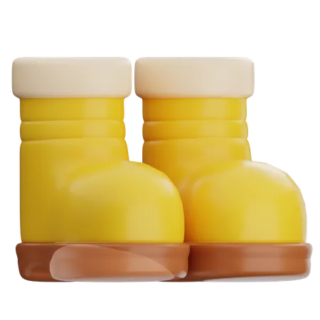 Botas largas  3D Icon