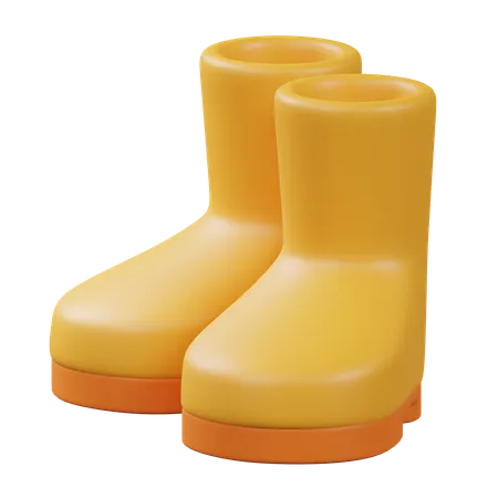 Botas largas  3D Icon