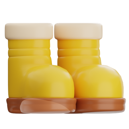 Botas longas  3D Icon