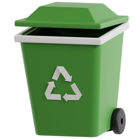 Bote de basura  3D Icon