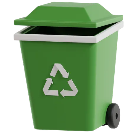 Bote de basura  3D Icon