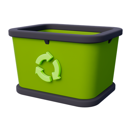 Bote de basura  3D Icon