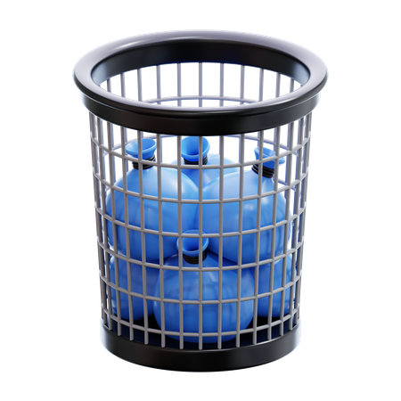 Bote de basura  3D Icon