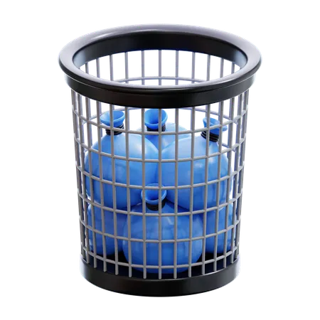 Bote de basura  3D Icon
