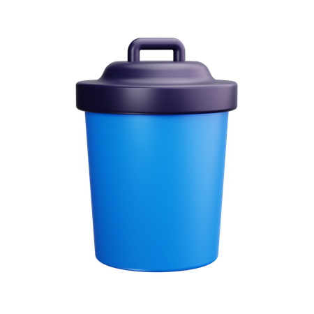 Bote de basura  3D Icon