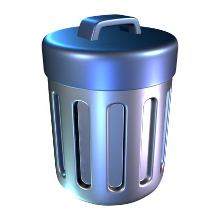 Bote de basura  3D Icon