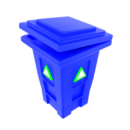 Basura  3D Icon