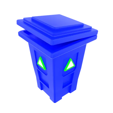 Basura  3D Icon