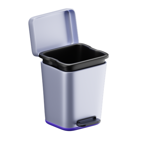 Bote de basura  3D Icon