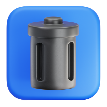 Bote de basura  3D Icon