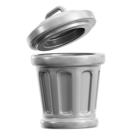 Bote de basura  3D Icon